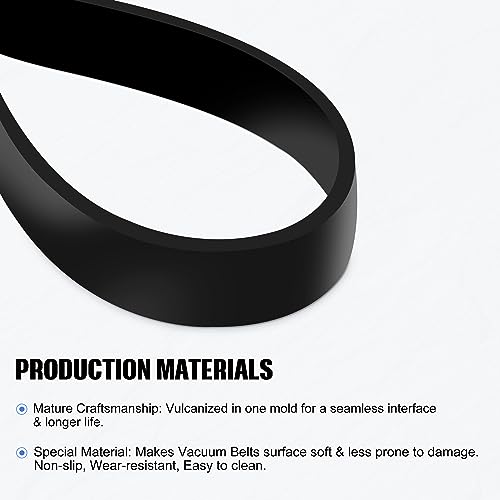 Bissell Vacuum Belt Replacement 2-Pack for Powerforce Models