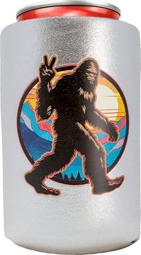 Big Foot Can Cooler - Insulated Neoprene Drink Holder for Cans & Bottles
