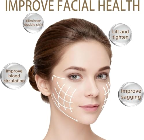 NOVWEE Lymphatic Contour Face Brush for Jawline Sculpting and Puffiness