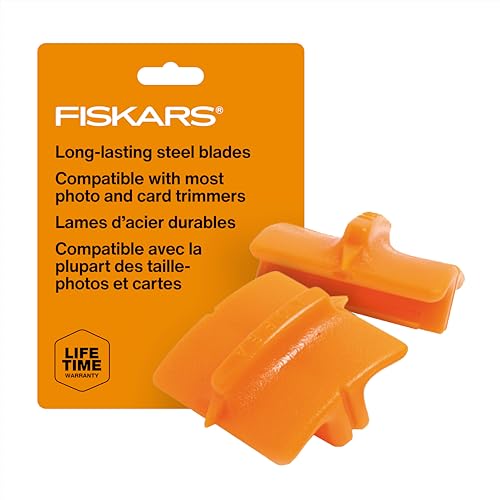 Fiskars Trimmer Replacement Blades, Style G, 2-Pack for 9" & 12" Trimmers