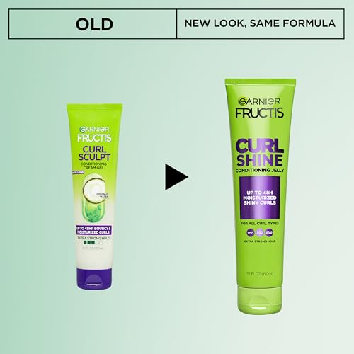 Garnier Fructis Curl Shine Conditioning Hair Gel, 5.1 Fl Oz