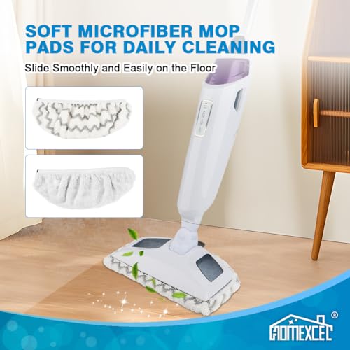HOMEXCEL Steam Mop Replacement Pads 4 Pack for Bissell PowerFresh