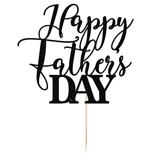 Happy Father's Day Cake Topper - Dad Birthday Decoration