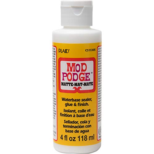 Mod Podge Matte Sealer Glue & Finish 4 oz All-in-One Craft Solution