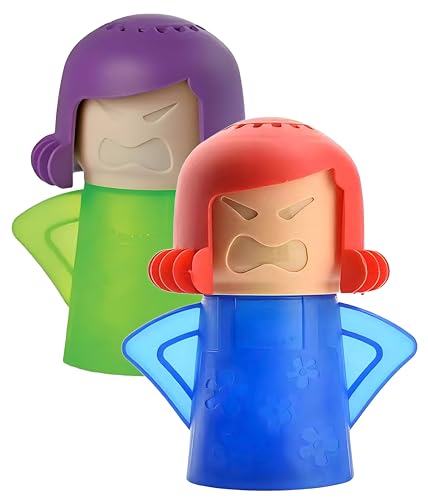 Angry Mama Microwave Steam Cleaner - 2-Pack Natural Kitchen Grime Remover
