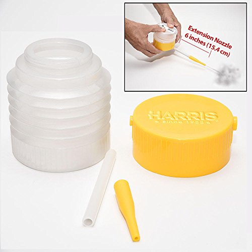 HARRIS Diatomaceous Earth Powder Duster with 6-Inch Nozzle