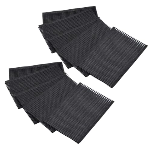 Black Magic Bangs Hair Pads 10PCS - Hair Styling Grippers & Clips