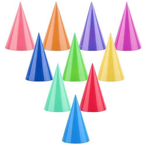 10 Pcs Colorful Mini Party Hats for Stuffed Animals