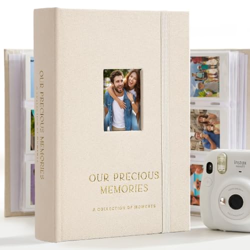 ZICOTO Velvet Polaroid Photo Album for Instax Mini - 60 Pages