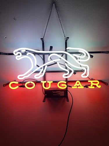 Neon Beer Sign with Glass Tube Handcrafted Wall Light for Pub Bar Home Decor