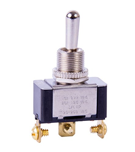 Gardner Bender Heavy Duty Electrical Toggle Switch SPDT ON-Off-ON 20A 125V (Pack of 2)