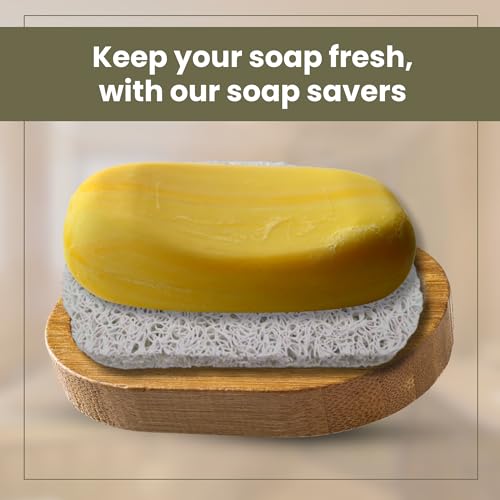 Gadgetime USA Soap Saver Pad - 6 Pack Non-Slip Soap Dish