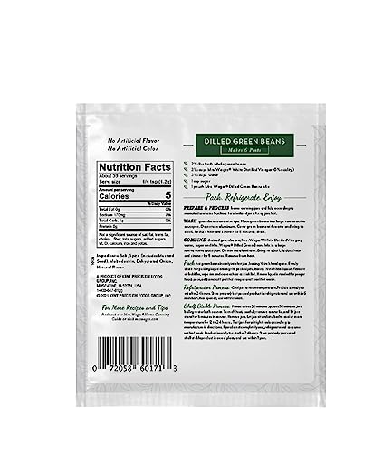 Mrs. Wages Pickle Mix Dilled Green Bean - 6 Pints