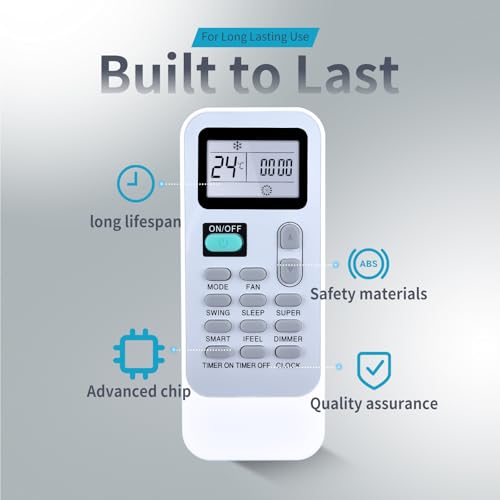ZWP Replacement Remote Control for Hisense Air Conditioners