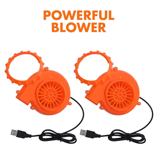 Replacement Air Blower Fan for Inflatable Costumes - 2 Packs