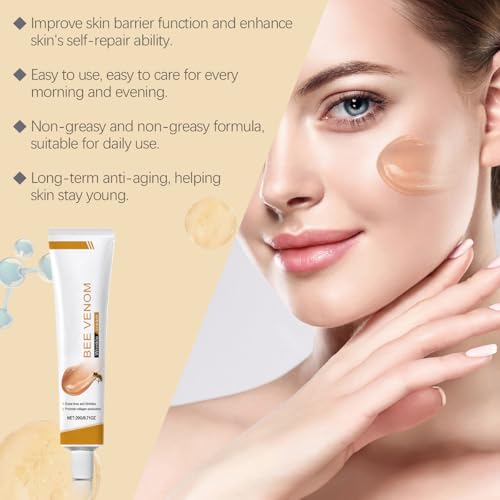 Tiejdhr Bee Venom Moisturiser Cream Anti-Aging Face & Eye Firming 20g