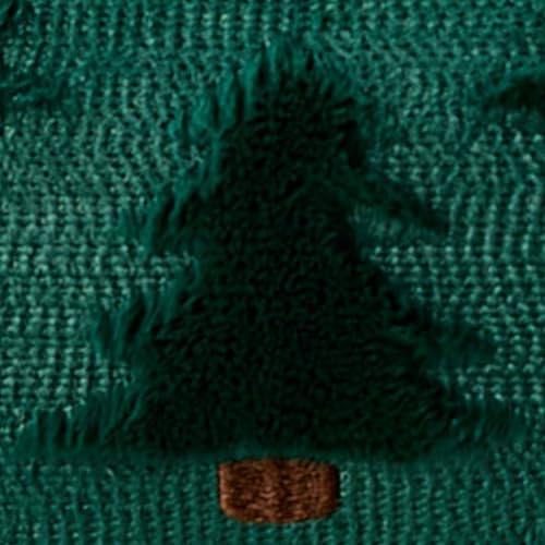 Allorry Christmas Pillow Covers 12x20 inch Set of 2 - Green Plush Decoration