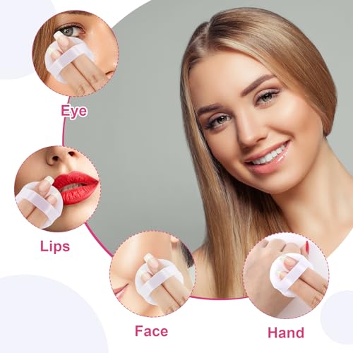 Mxxipp Soft Microfiber Makeup Powder Puffs 10-Pack