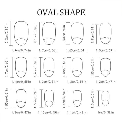 Red French Tip Press on Nails Short Oval Fake Nails with White Polka Dots
