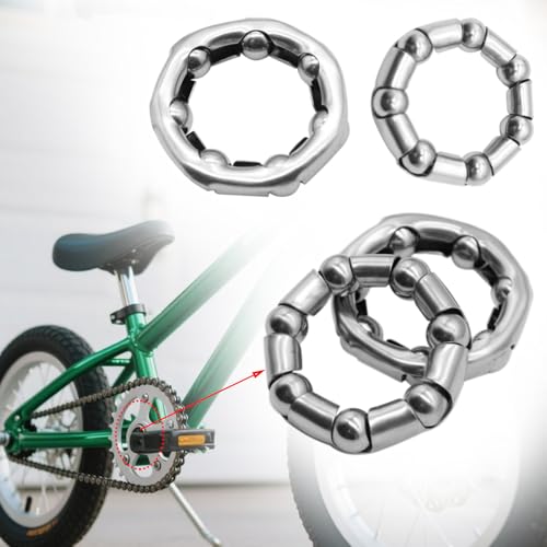 4pcs Bike Ball Bearing Retainer£¬Bicycle Ball Bearings, 8mm(5/16 Inch) X 7 Balls for Bike Crank Bottom Bracket Retainer Bike Parts Repair Accessories