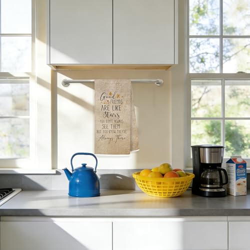 Good Friends Are Like Stars Decorative Kitchen Towel - Gifts Towels-f