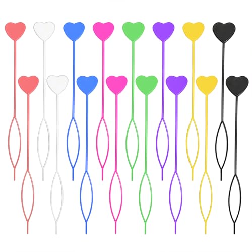 16-Piece Quick Topsy Tail Hair Beader and Braiding Loop Tool Kit
