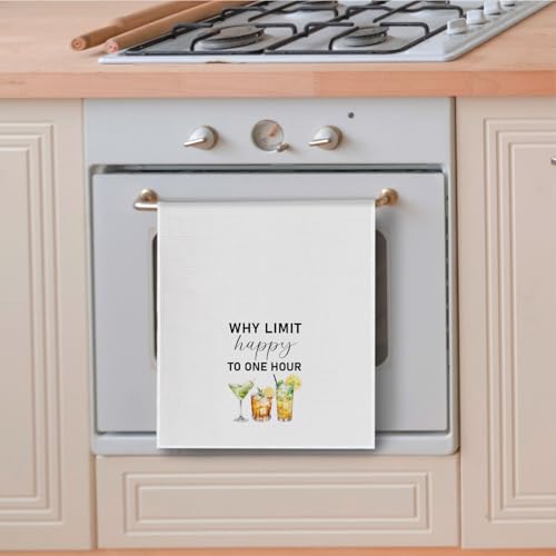Cocktail Themed Kitchen Towels - Decorative Hand Towels (Alcohol004)