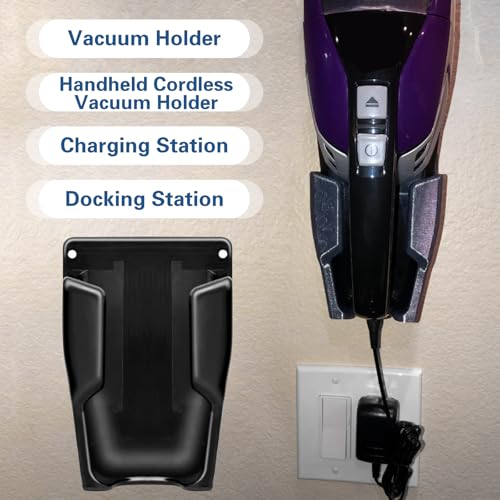 Wall Mount for Bissell Pet Hair Eraser Handheld Vacuum (2390, 2390A, 2284W)