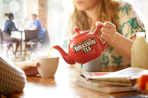 Yorkshire Red Black Tea Bags - 200 Count Pack - Rich & Full-Bodied Blend