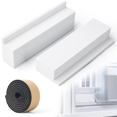 U-Shaped AC Foam Blocks - 2 Pack Insulated Side Panels