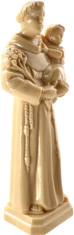 Westmon Works Saint Anthony Home Finding Kit - Mini Statue with Prayer Card for House Buyers