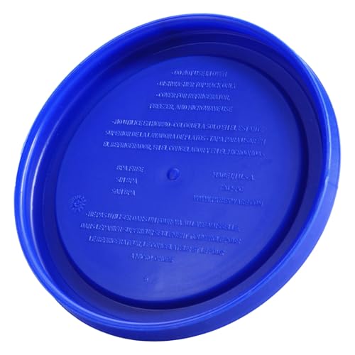 Pyrex 7202-PC Cadet Blue Replacement Lids - 3-Pack, BPA-Free