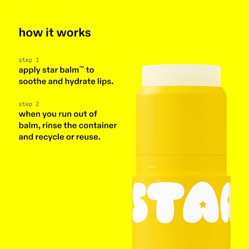 Starface Star Balm Unscented Lip Balm & Moisturizer 0.15 oz