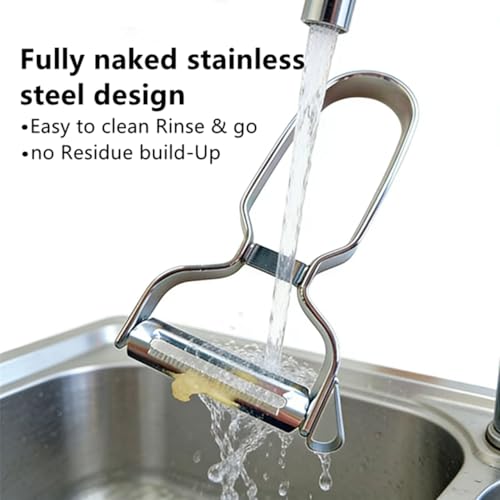 Ultra Sharp Stainless Steel Vegetable Fruit Peeler with 90° Blade