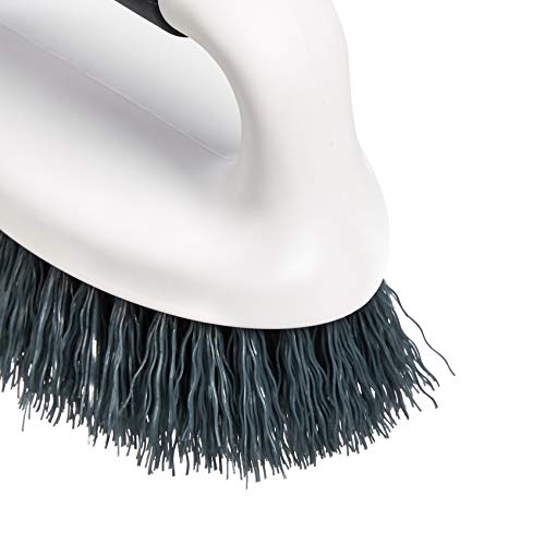 Amazon Basics Heavy-Duty Scrub Brush Set - 2-Pack with Ergonomic Handle