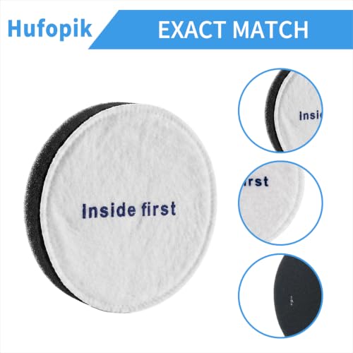 Eureka Vacuum Filter Replacement Set | 2 Foam & Felt Filters for NEU180, NEU181, NEU280