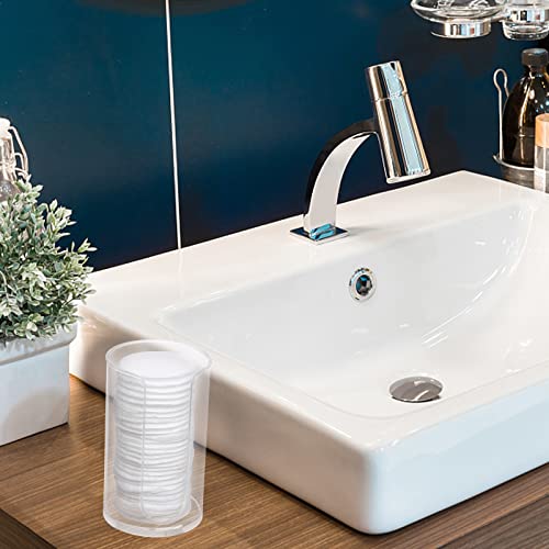 Clear Bathroom Disposable Cup Dispenser - 3oz to 5oz Paper Cup Holder