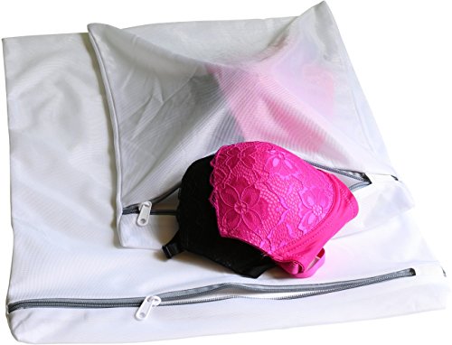 Laundry Wash Bag Set - 2 Large & 3 Medium Mesh Bags for Delicates