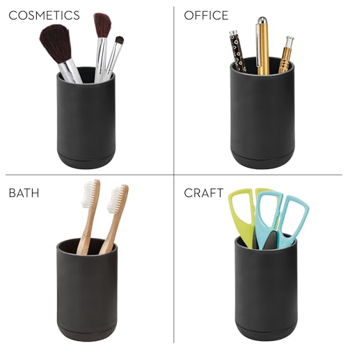 iDesign Cade Soft Aqua Toothbrush Holder - Durable & Stylish