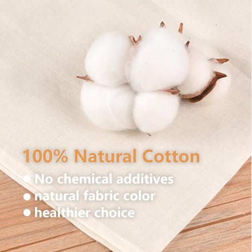30 Pcs Reusable Natural Cotton Spice Bags for Cooking & Tea