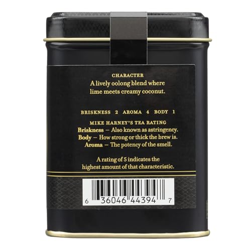 Harney & Sons Coconut Lime Oolong Tea, Loose, 4 oz. Tin