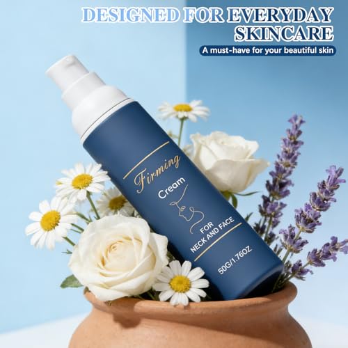 Firming Night Cream with Hyaluronic Acid - 2PCS Face and Neck Anti-Wrinkle Moisturizer