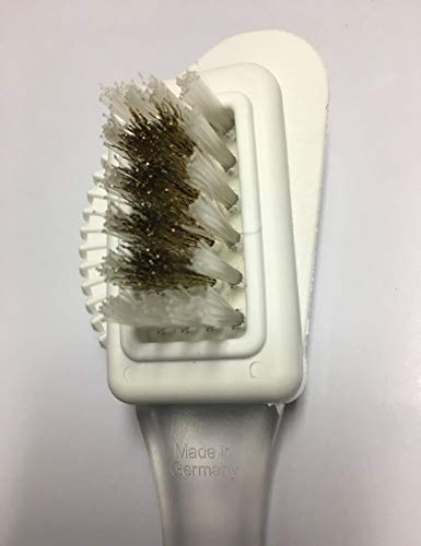 Pedag Suede Shoe Cleaner Brush - 4-Way Cleaning Tool for Suede, Nubuck & Velvet | Pack of 1