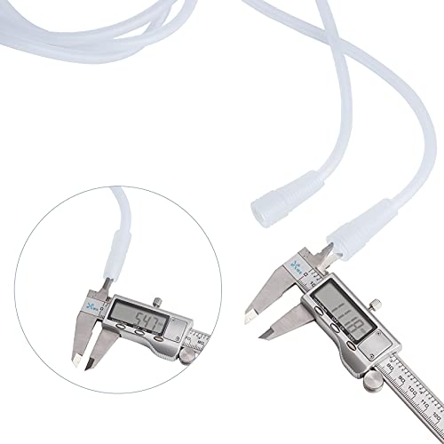 Meifuly Y-Type Silicone Replacement Hose for Vacuum Cupping Machines