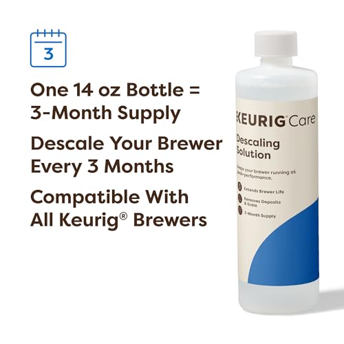Keurig Brewer Cleanse Kit with Descaling Solution & Rinse Pods - 5 Count