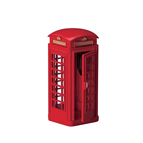 Lemax Christmas Village Red Telephone Booth Accessory