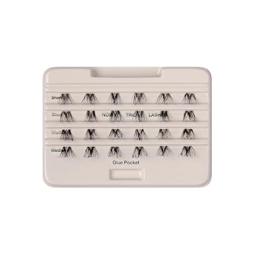 KISS The New Natural False Eyelashes - Noir Trio Lash Clusters 12mm-16mm