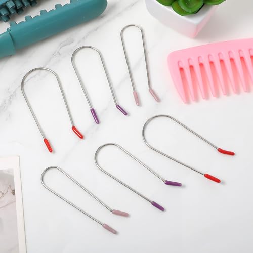 Bewudy 24Pcs Hot Roller Clips Replacement Kit - 3 Sizes Stainless Steel
