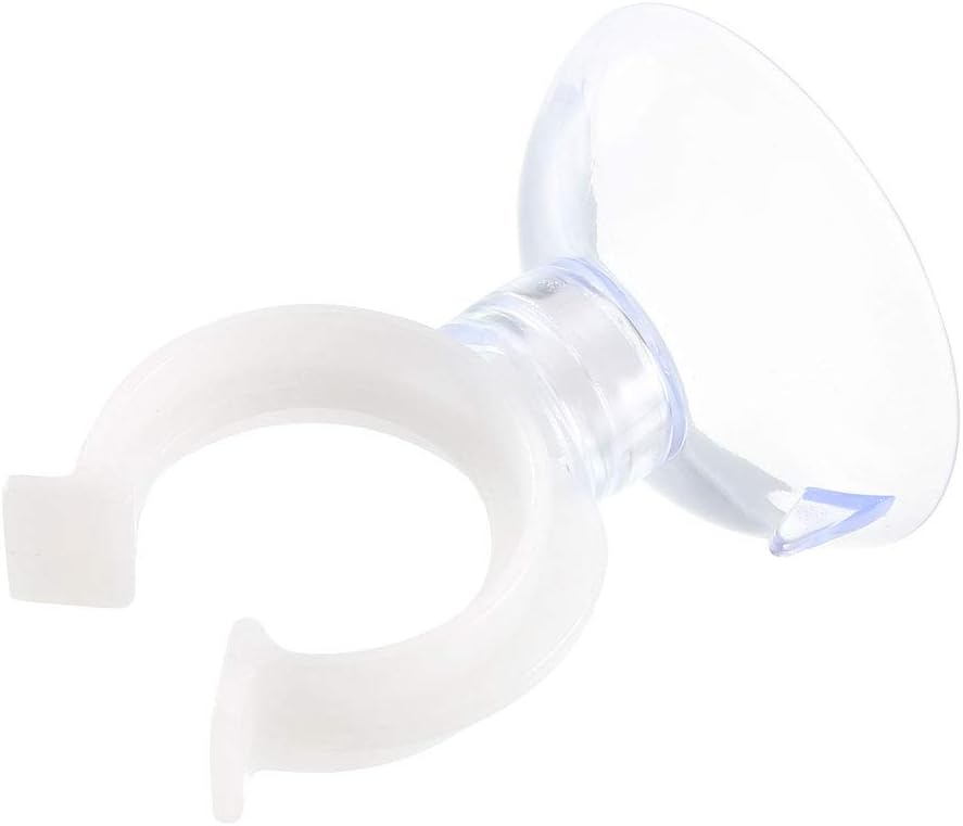 Uxcell Aquarium Suction Cup Clips - 12Pcs Airline Tube Holders for 17mm Fish Tank Setup