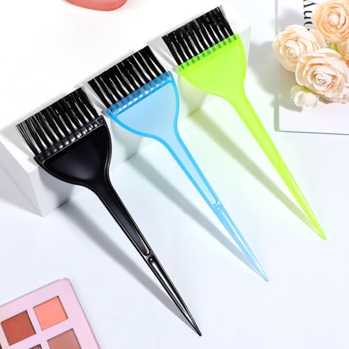 Hair Coloring Dye Brush Set 3 Pcs Professional Wide Applicator Tools